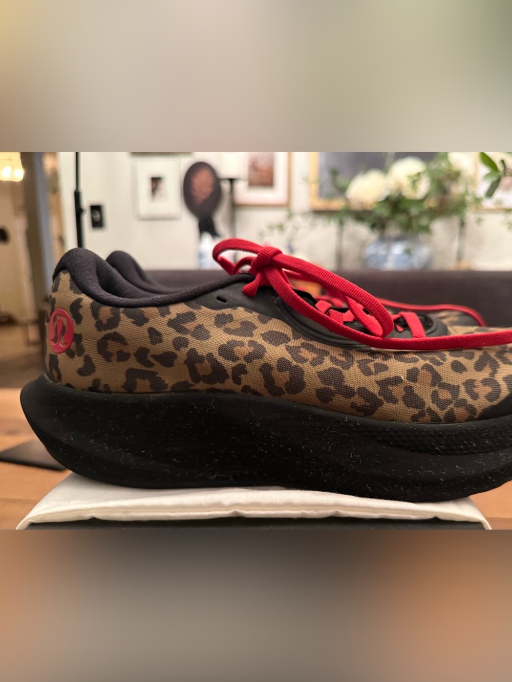 Women's lululemon Wmn Split Shift Running Shoe True Leopard Multi/Black/Safari 9 - Picture 5 of 12